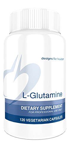 Designs for Health – L-Glutamine 850mg – 120 Capsules – Supplements Shop