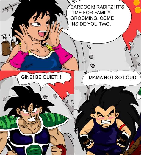 Gine, Bardock and Raditz comic by ukevegeta13 on DeviantArt