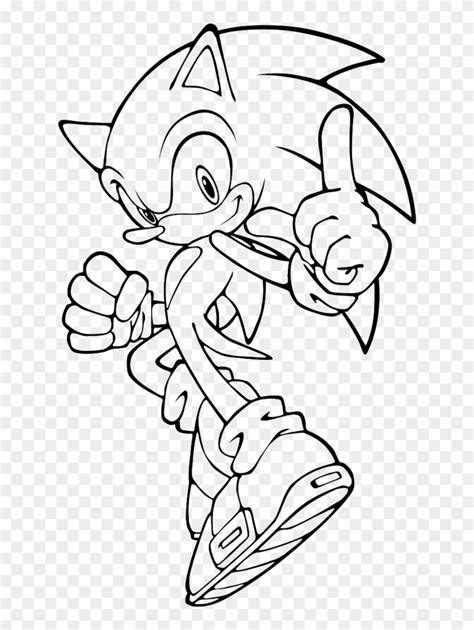 Coloring Pages Super Sonic Coloring Pages Stunning - Sonic The Hedgehog Black And White, HD Png ...