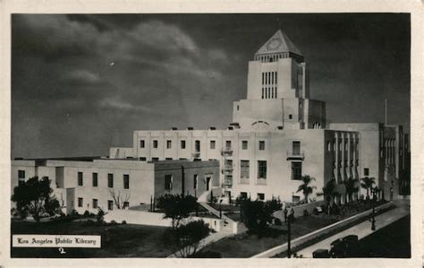 Public Library Los Angeles, CA Postcard