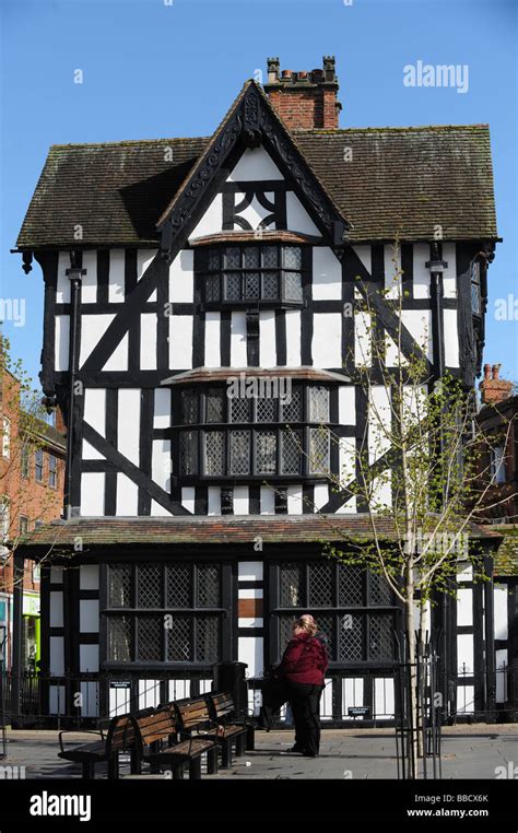 The old house in hereford Stock Photo - Alamy