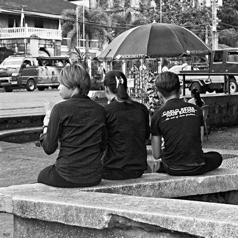 Break Time | Hair salon employees having a break. Bacolod Ci… | Flickr