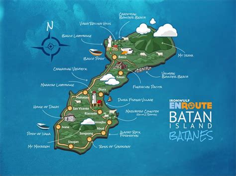 Batanes Maps of Batan, Sabtang and Itbayat Islands