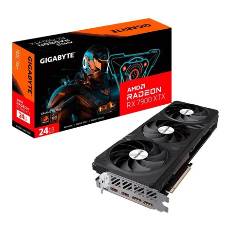 Placa de Vídeo RX 7900 XTX Gaming OC 24G Radeon Gigabyte, 24GB GDDR6, 384 bits, RGB - GV ...