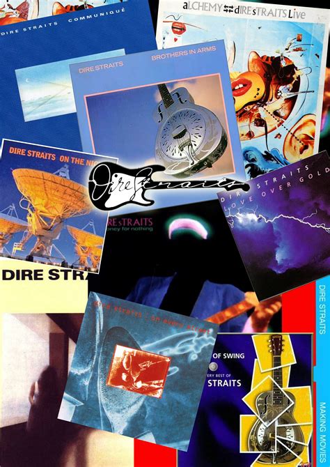 Just created this poster from all Dire Straits albums | Imágenes de musica, Fondo de pantalla ...