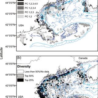 (a) Biodiversity hotspots calculated by intersection of species group... | Download Scientific ...