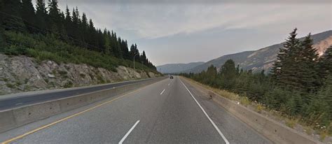 Coquihalla Highway : Coquihalla Highway Carved Through The Coast Mountains In British Columbia ...