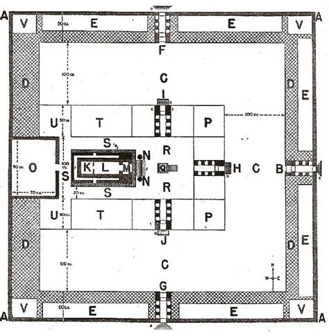 Ezekiel's temple plan Ezekiel 40:32 | Ezekiel, How to plan, Temple