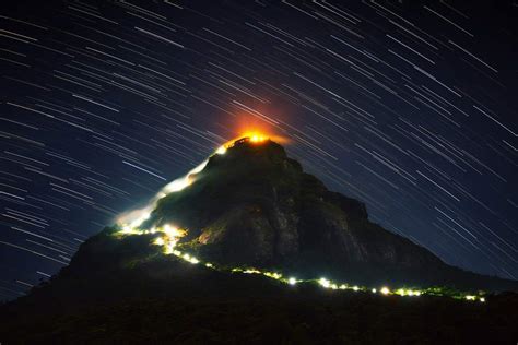 Adam's Peak illuminated at night, Sri Lanka | Insight Guides Blog