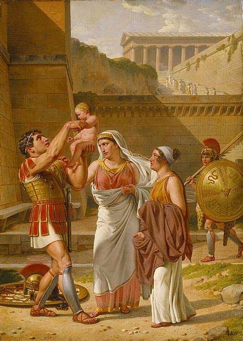 Hector's farewell to Andromache B213 - Thorvaldsensmuseum