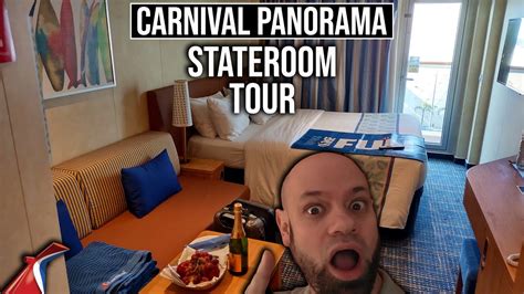 Carnival Panorama Balcony Room Tour Cabin 8329 - YouTube