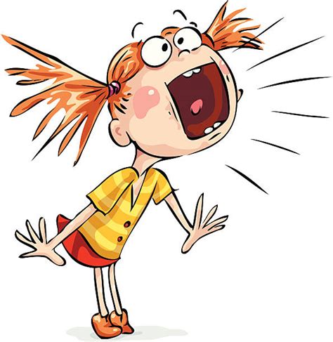 Girl Screaming Illustrations, Royalty-Free Vector Graphics & Clip Art - iStock