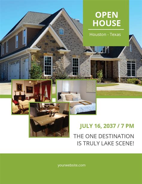 FREE Open House Flyer Template in Microsoft Word (DOC) | Template.net