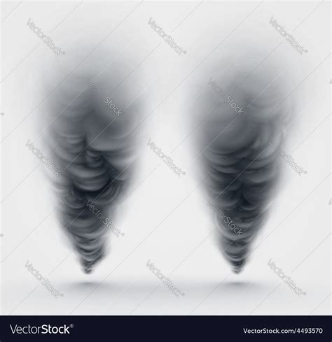 Black smoke Royalty Free Vector Image - VectorStock