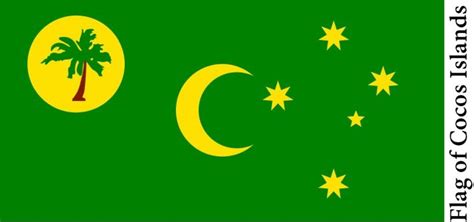 Cocos Islands Flag and Meaning – Countryaah.com