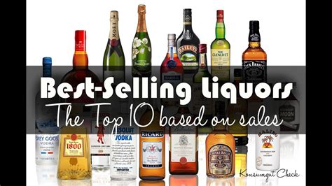 Top 10 Best-Selling Liquors - The World's Most Popular Booze - YouTube