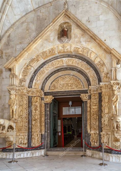 Trogir Kathedrale, Kroatien — Stockfoto © borisb17 #188496195