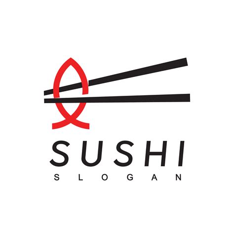 Sushi logo design template 17067313 Vector Art at Vecteezy