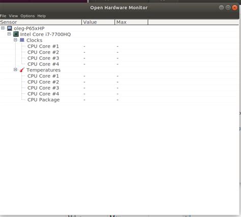 Intel Core i7-7700HQ has no temperature · Issue #1010 ...