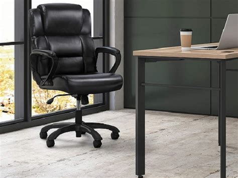 Best 6 Black Leather Office Chair With Wheels 2022 Reviews