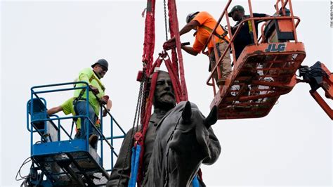 Virginia to begin removal process of Robert E. Lee statue pedestal in ...