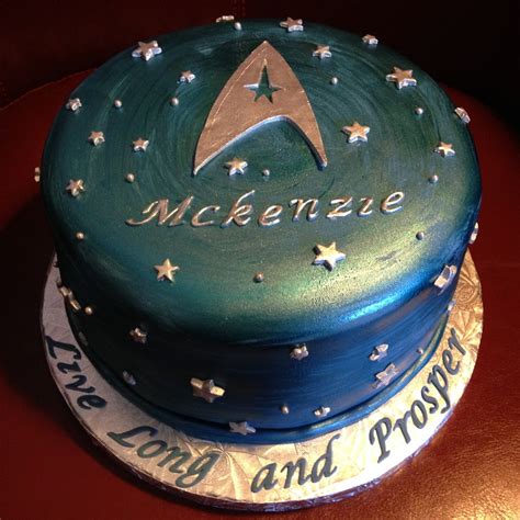 Star Trek Birthday Cake - CakeCentral.com