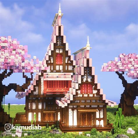 20 Minecraft Cherry Blossom Builds - Mom's Got the Stuff