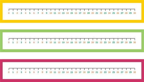 Number Line 0 50 - 10 Free PDF Printables | Printablee | Printable ...