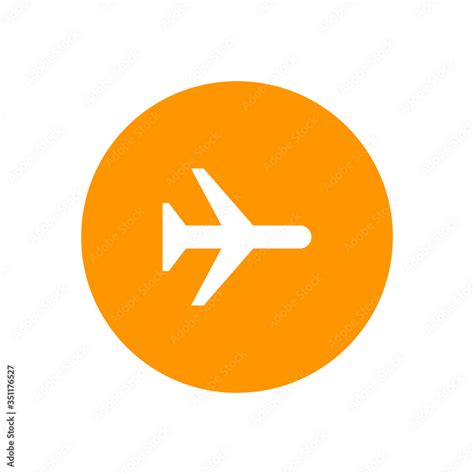 Airplane mode icon. Flight mode symbol modern simple vector icon for ...