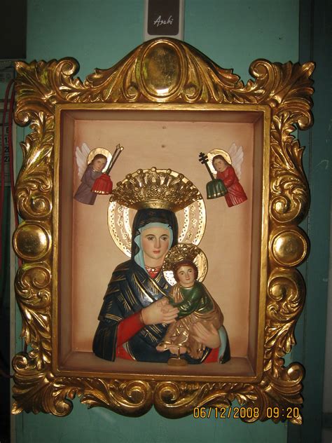 Perpetual Help | A wall-mounted wooden relief of Our Mother … | Flickr
