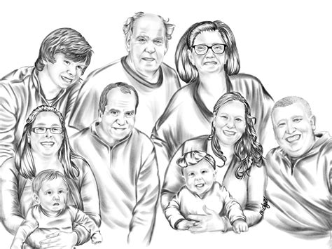 My Family Portrait Template