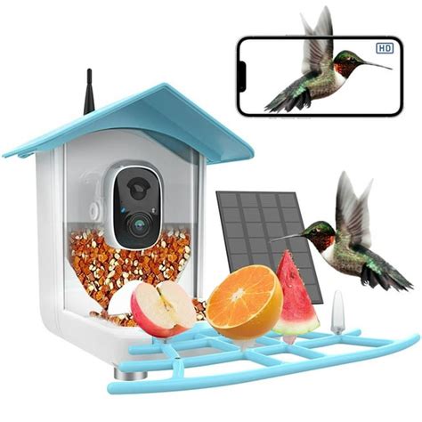 Bird Feeder with Camera,2.4G WiFi Wireless,Bird Watching Camera Auto ...