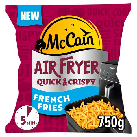 McCain Air Fryer Quick & Crispy French Fries 750g | Chips & Fries | Iceland Foods