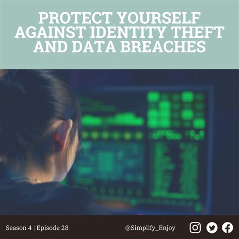 Protect Yourself Against Identity Theft, Data Breaches, and Scams | Simplify and Enjoy