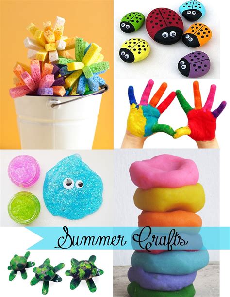 Being creative to keep my sanity: Summer Crafts for Kids