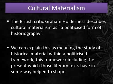 Cultural Materialism