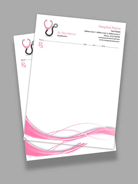 Creative Prescription Pad Design