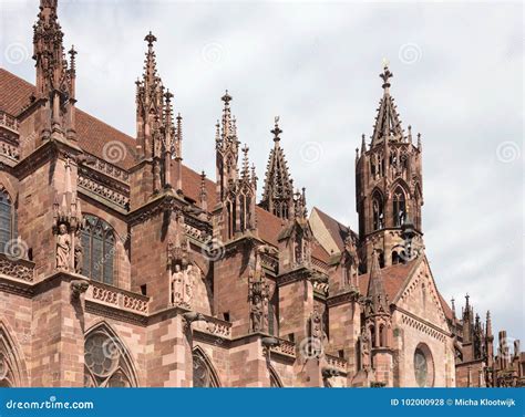 Freiburg Cathedral, Germany Stock Photo - Image of breisgau, deep: 102000928