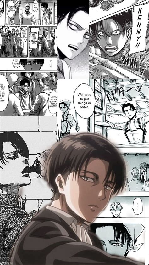 Levi Ackerman, manga, attack on titan, collage, aot, HD phone wallpaper ...