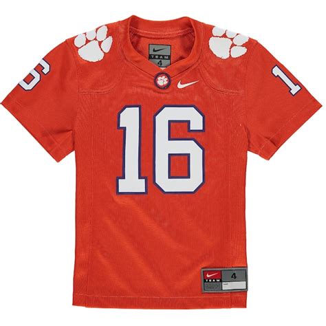 Clemson Tigers Nike Preschool Replica Football Jersey - Orange - Fanatics.com