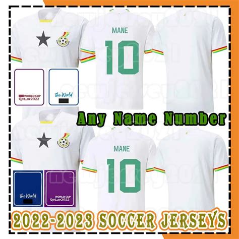 Ghana Soccer Jersey National Team THOMAS SCHLUPP J.AYEW KUDUS AIDOO.JR ...