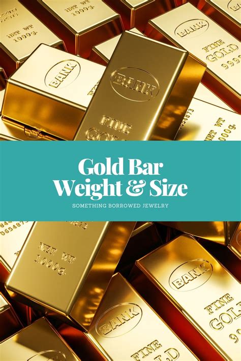 Gold Bar Weight & Size