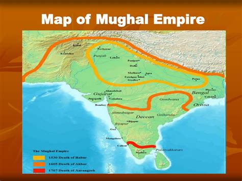 PPT - Map of Mughal Empire PowerPoint Presentation, free download - ID:4381644