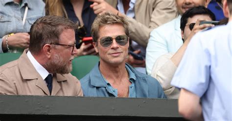 Brad Pitt's Wimbledon Appearance Sparks Facelift Rumors