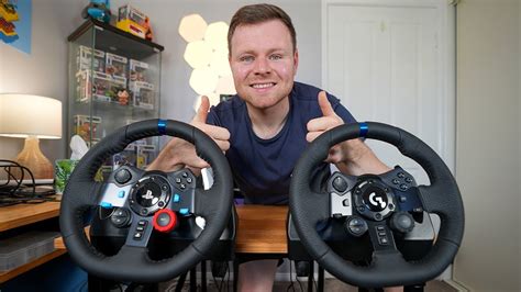 Logitech G29 vs G923 Racing Wheel Comparison - YouTube