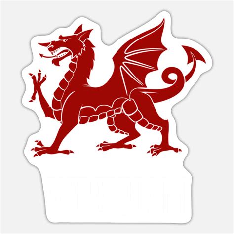 Welsh-flag Stickers | Unique Designs | Spreadshirt