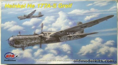 MPM 1/48 Heinkel He-177 A-5 Greif - (He177A5), 48058