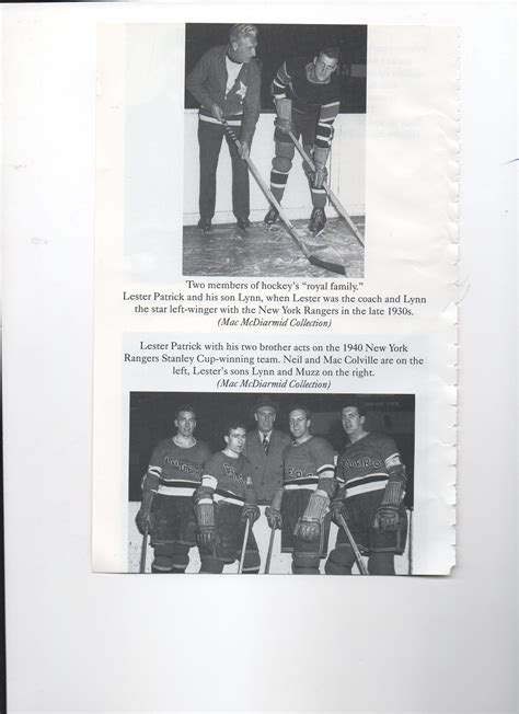 LESTER PATRICK | Lesters, New york rangers, Book cover