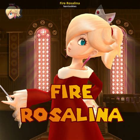 Fire Rosalina [Super Smash Bros. (Wii U)] [Mods]