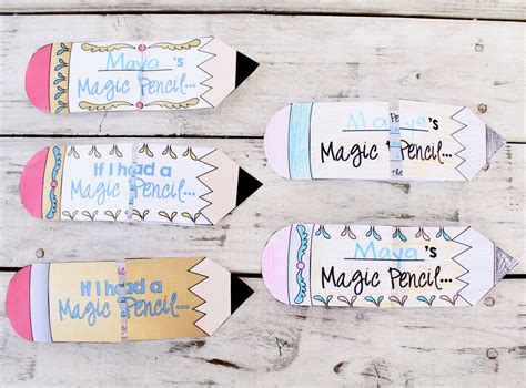 Perfect craft activity to accompany the children's book, "Malala's Magic Pencil" by Malala ...